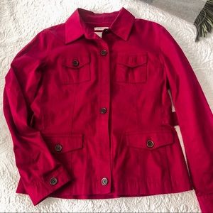 Stretch Red Jacket